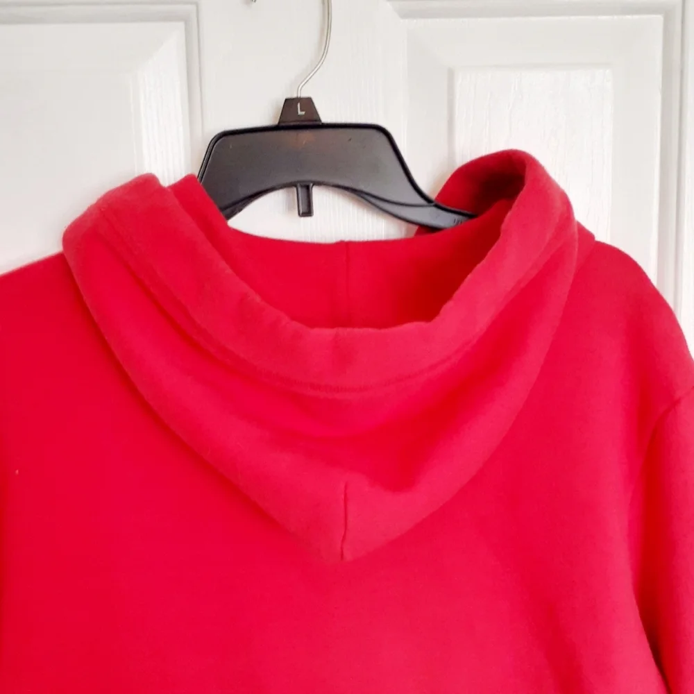 Rockstar Original Red Distressed Hoodie